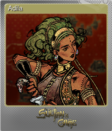 Series 1 - Card 8 of 12 - Adila