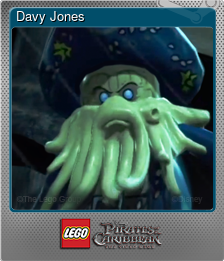 Series 1 - Card 5 of 7 - Davy Jones