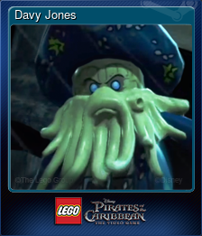 Series 1 - Card 5 of 7 - Davy Jones