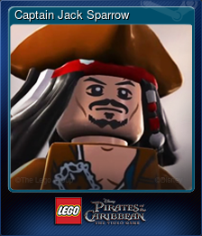 Series 1 - Card 1 of 7 - Captain Jack Sparrow