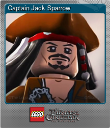 Series 1 - Card 1 of 7 - Captain Jack Sparrow