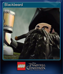 Series 1 - Card 6 of 7 - Blackbeard