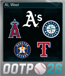 Series 1 - Card 3 of 6 - AL West