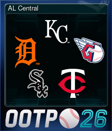 Series 1 - Card 1 of 6 - AL Central