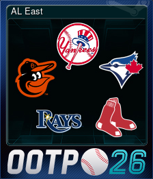 Series 1 - Card 2 of 6 - AL East