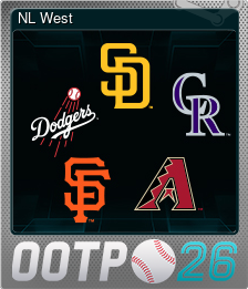 Series 1 - Card 6 of 6 - NL West