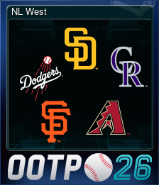 Series 1 - Card 6 of 6 - NL West