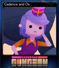 Series 1 - Card 8 of 11 - Cadence and Ox