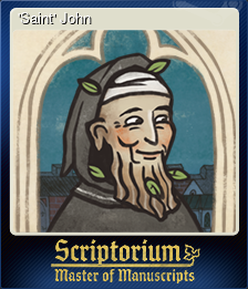 Series 1 - Card 15 of 15 - 'Saint' John