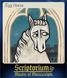 Series 1 - Card 10 of 15 - Egg Horse