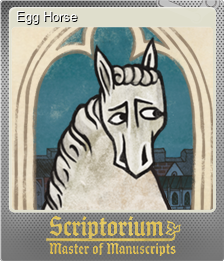 Series 1 - Card 10 of 15 - Egg Horse