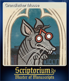 Series 1 - Card 7 of 15 - Grandfather Mouse