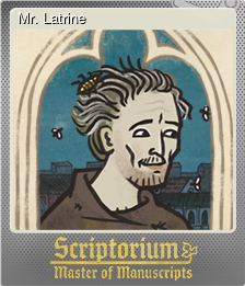 Series 1 - Card 14 of 15 - Mr. Latrine