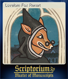 Series 1 - Card 12 of 15 - Lovelorn Fox Renart