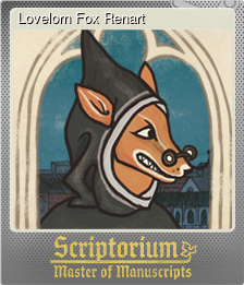 Series 1 - Card 12 of 15 - Lovelorn Fox Renart