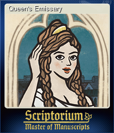 Series 1 - Card 5 of 15 - Queen's Emissary
