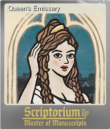 Series 1 - Card 5 of 15 - Queen's Emissary