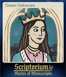 Series 1 - Card 3 of 15 - Queen Guinevere