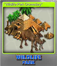 Series 1 - Card 4 of 6 - "Wildlife-Park-Dromedary"