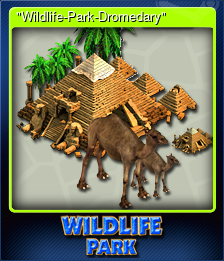 Series 1 - Card 4 of 6 - "Wildlife-Park-Dromedary"