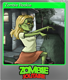 Series 1 - Card 1 of 5 - Zombie Rookie