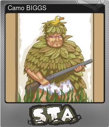 Series 1 - Card 2 of 6 - Camo BIGGS