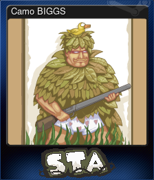 Series 1 - Card 2 of 6 - Camo BIGGS