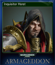 Series 1 - Card 5 of 6 - Inquisitor Horst