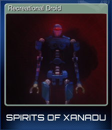 Series 1 - Card 1 of 5 - Recreational Droid
