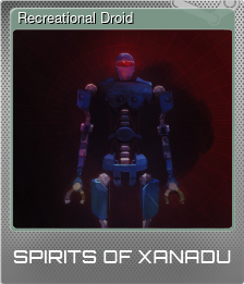 Series 1 - Card 1 of 5 - Recreational Droid