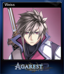 Series 1 - Card 1 of 8 - Weiss