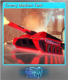 Series 1 - Card 2 of 6 - Enemy Medium Tank