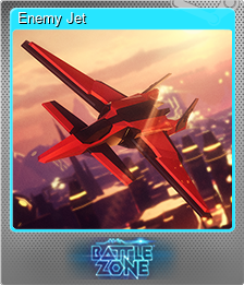 Series 1 - Card 4 of 6 - Enemy Jet