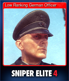 Series 1 - Card 5 of 9 - Low Ranking German Officer