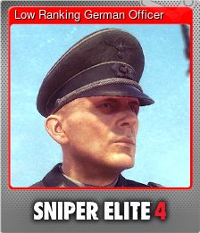 Series 1 - Card 5 of 9 - Low Ranking German Officer