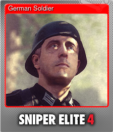 Series 1 - Card 7 of 9 - German Soldier