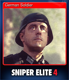 Series 1 - Card 7 of 9 - German Soldier