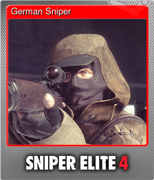 Series 1 - Card 2 of 9 - German Sniper