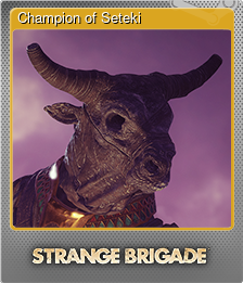 Series 1 - Card 6 of 8 - Champion of Seteki