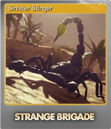Series 1 - Card 5 of 8 - Sinister Stinger