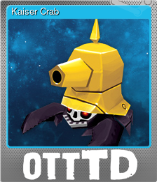 Series 1 - Card 3 of 6 - Kaiser Crab