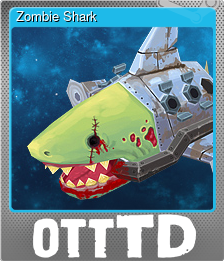 Series 1 - Card 6 of 6 - Zombie Shark