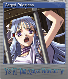 Series 1 - Card 6 of 7 - Caged Priestess