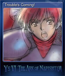 Series 1 - Card 4 of 7 - Trouble's Coming!