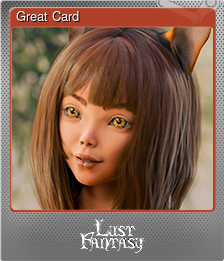 Series 1 - Card 1 of 5 - Great Card