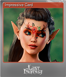 Series 1 - Card 3 of 5 - Impressive Card