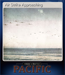 Series 1 - Card 5 of 6 - Air Strike Approaching