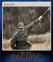 Series 1 - Card 2 of 6 - Banzai!
