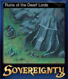 Series 1 - Card 8 of 14 - Ruins of the Dwarf Lords