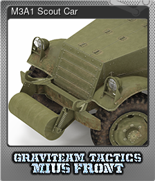 Series 1 - Card 1 of 8 - M3A1 Scout Car